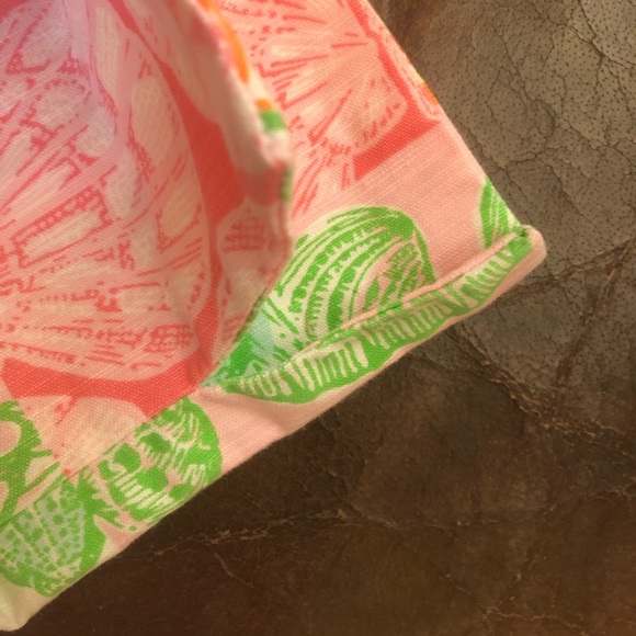 Lilly Pulitzer Vintage Patchwork Resort Fit Cropped Capri Pants 2 *Rare* - Picture 9 of 9